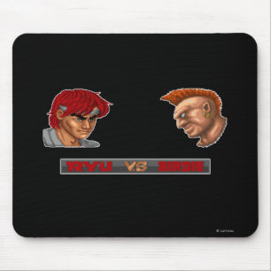 Ryu Vs Birdie Mouse Pad