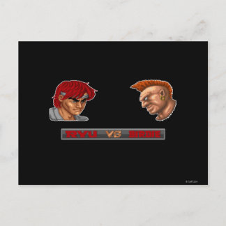 Ryu Vs Birdie Postcard