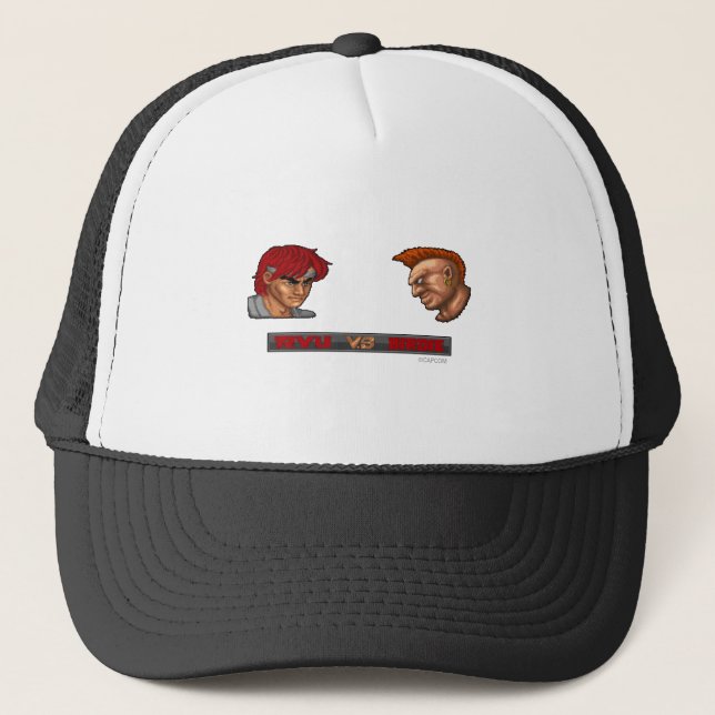 Ryu Vs Birdie Trucker Hat (Front)
