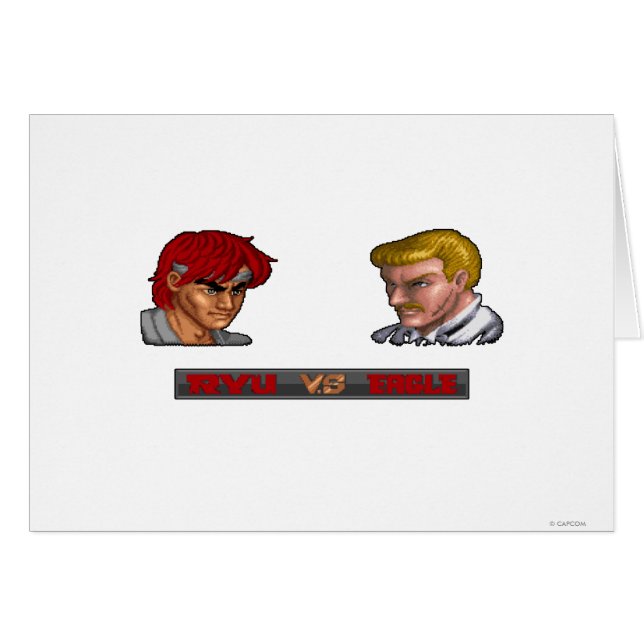 Ryu Vs Eagle (Front Horizontal)