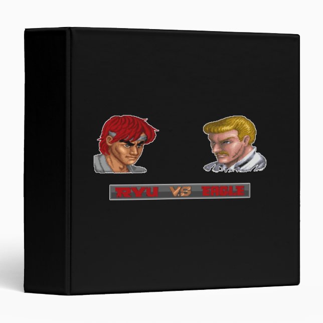 Ryu Vs Eagle Binder (Front/Spine)