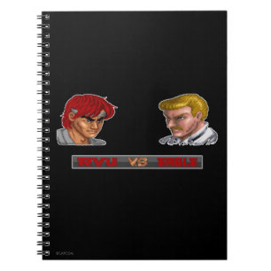 Ryu Vs Eagle Notebook