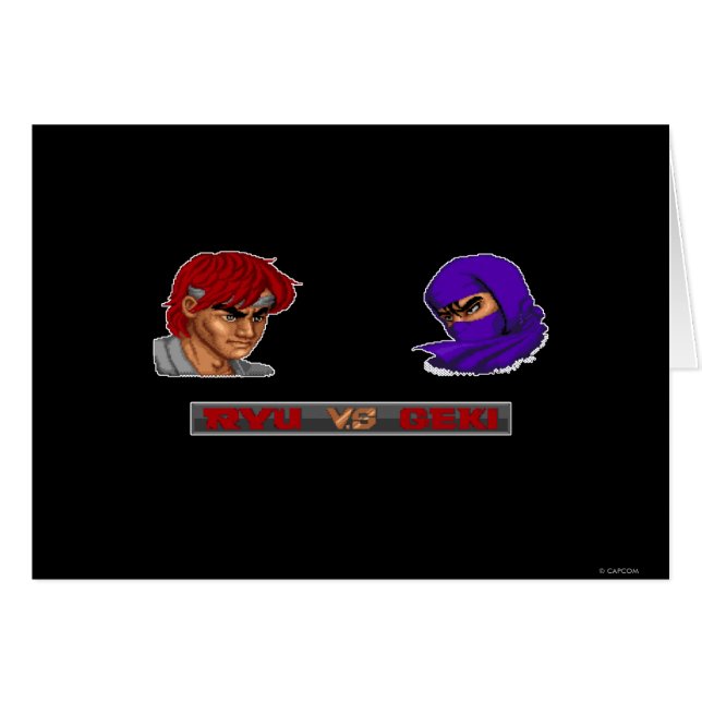 Ryu Vs Geki (Front Horizontal)