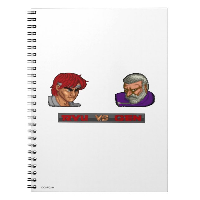 Ryu Vs Gen 2 Notebook (Front)