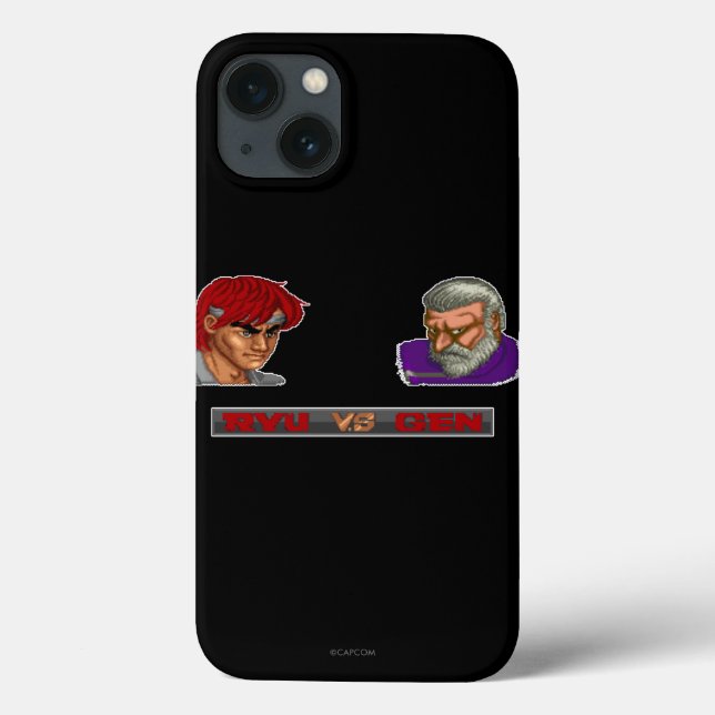 Ryu Vs Gen Case-Mate iPhone Case (Back)