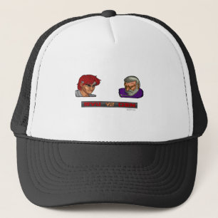 Ryu Vs Gen Trucker Hat