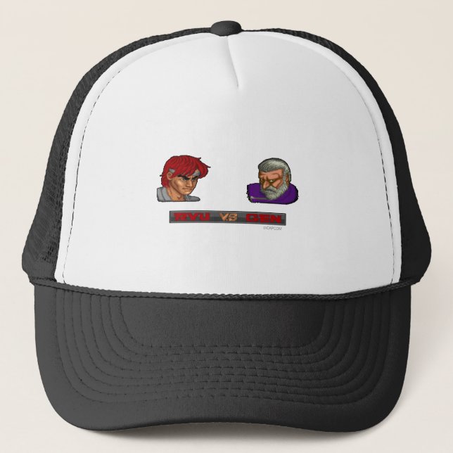 Ryu Vs Gen Trucker Hat (Front)