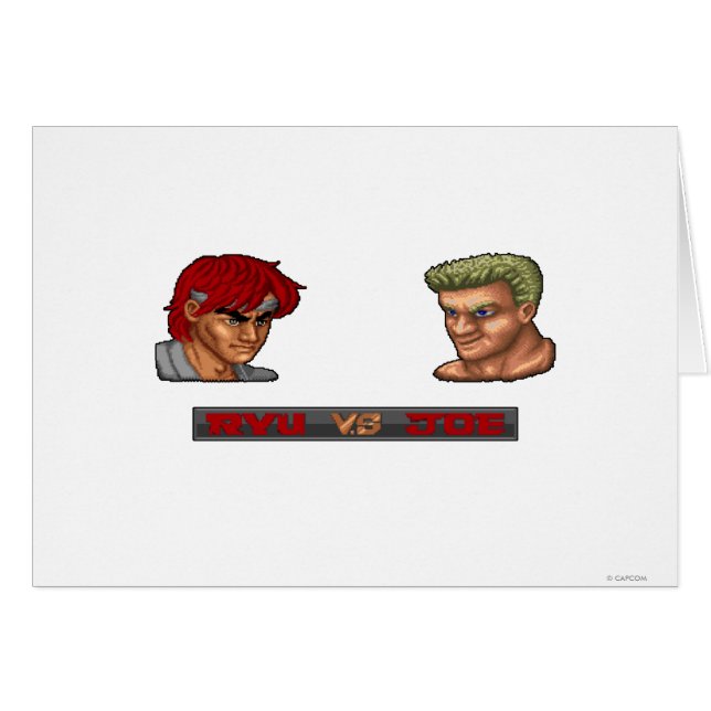 Ryu Vs Joe (Front Horizontal)
