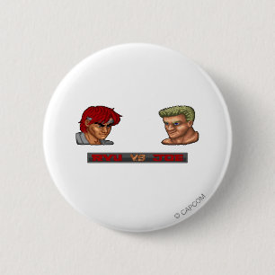 Ryu Vs Joe 2 Inch Round Button