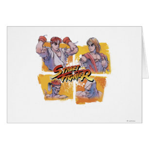 Ryu Vs Ken & Adon Vs Sagat