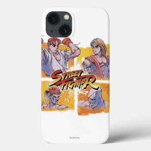 Ryu Vs Ken & Adon Vs Sagat 2 iPhone 13 Case