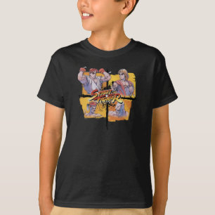 Ryu Vs Ken & Adon Vs Sagat T-Shirt
