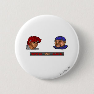 Ryu Vs Lee 2 Inch Round Button