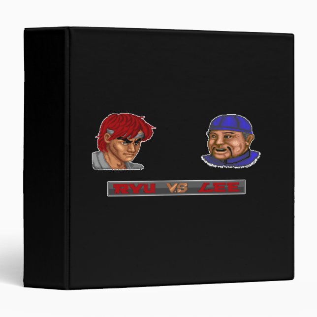 Ryu Vs Lee Binder (Front/Spine)