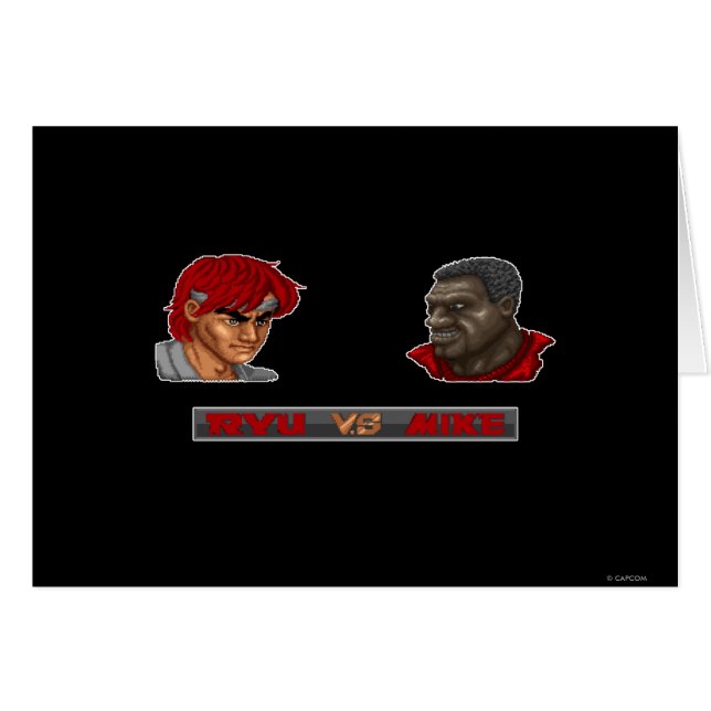 Ryu Vs Mike (Front Horizontal)