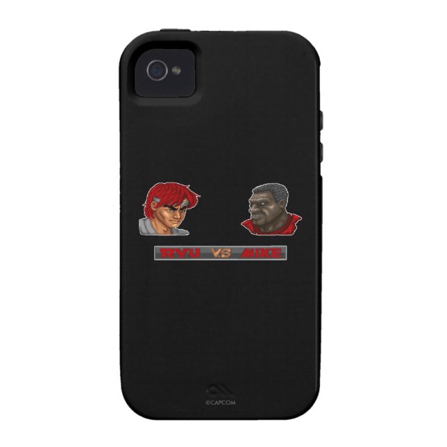 Ryu Vs Mike 2 Case-Mate iPhone Case (Back)
