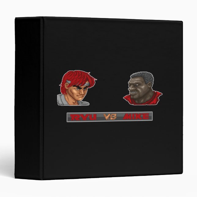Ryu Vs Mike Binder (Front/Spine)