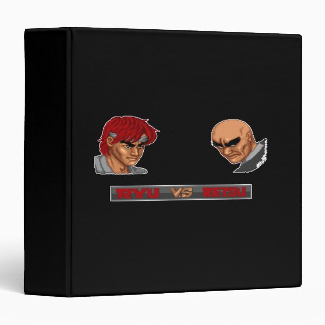 Ryu Vs Retsu Binder (Front/Spine)