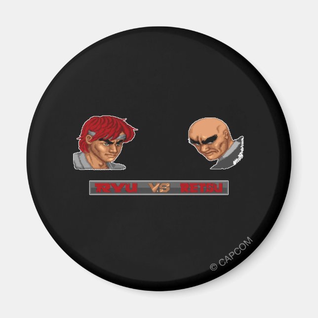 Ryu Vs Retsu Magnet (Front)