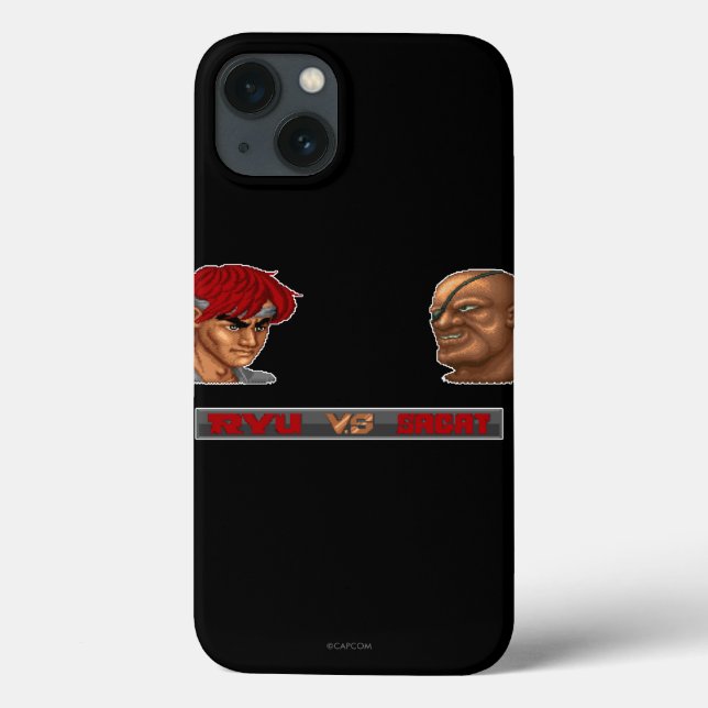 Ryu Vs Sagat 2 Case-Mate iPhone Case (Back)