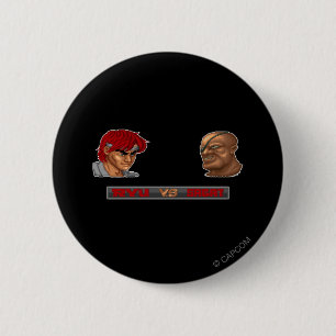 Ryu Vs Sagat 2 Inch Round Button