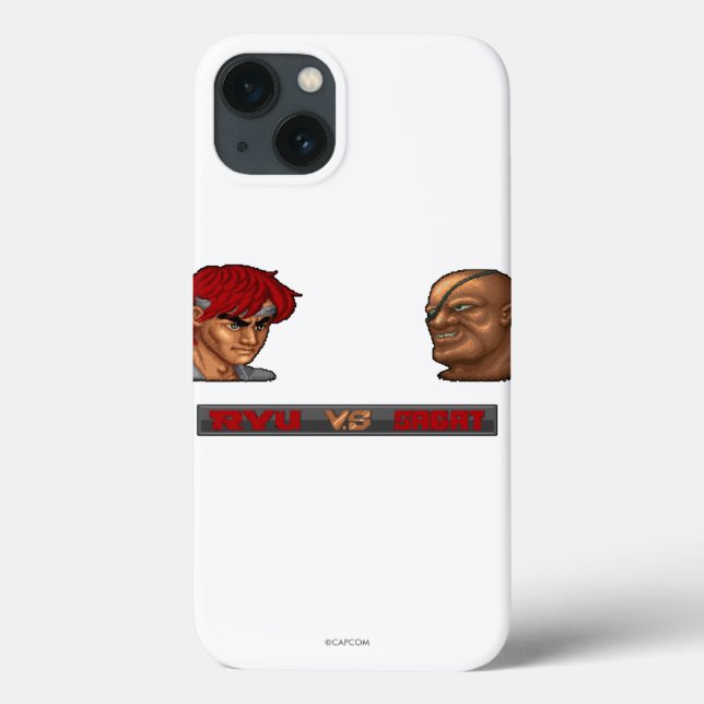 Ryu Vs Sagat Case-Mate iPhone Case (Back)