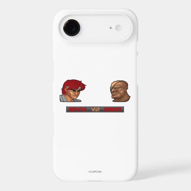 Ryu Vs Sagat Case-Mate iPhone Case (Back)