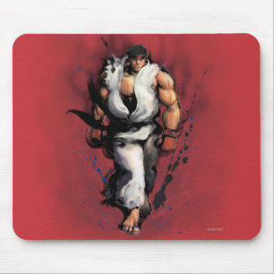 Ryu Walking Mouse Pad