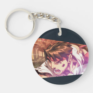 Ryu Wide Action Shot Keychain