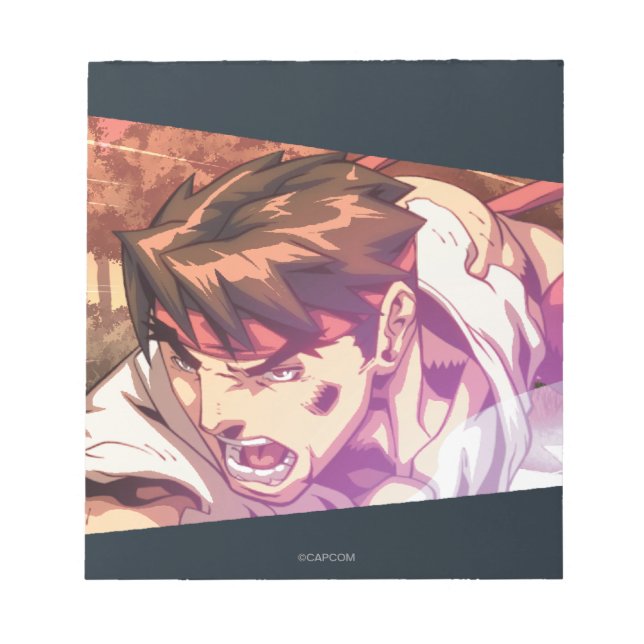 Ryu Wide Action Shot Notepad (Front)