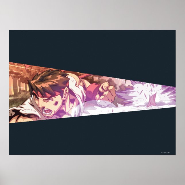 Ryu Wide Action Shot Poster (Front)