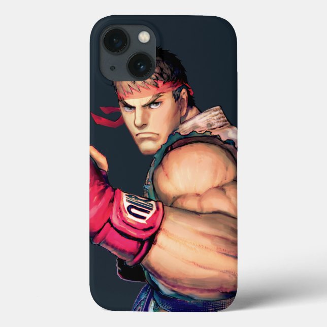 Ryu with Fist Raised Case-Mate iPhone Case (Back)