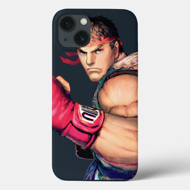 Ryu with Fist Raised Case-Mate iPhone Case (Back)