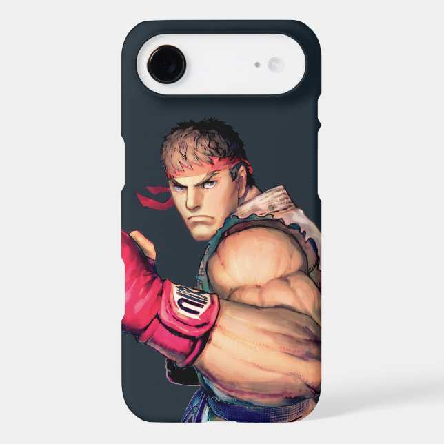 Ryu with Fist Raised Case-Mate iPhone Case (Back)