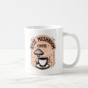 Ryze hot mushroom coffee coffee mug