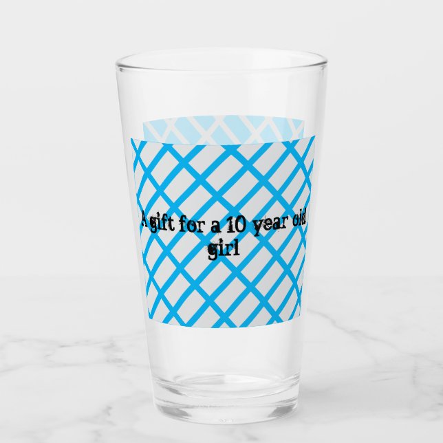 RZ-A gift for a 10-year-old girl_light_BLUE_CUP Glass (Front)