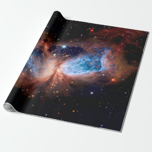 S106 Star Forming Region - NASA Hubble Space Photo Wrapping Paper
