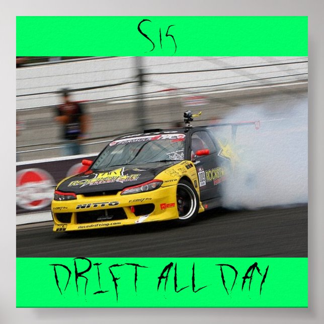 S15, DRIFT ALL DAY POSTER (Front)