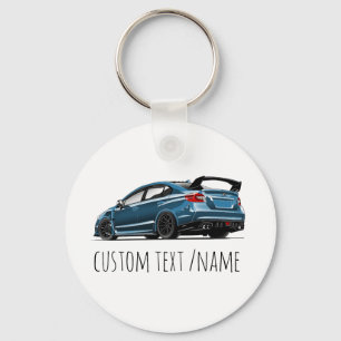 s205 rear angle drawing keychain