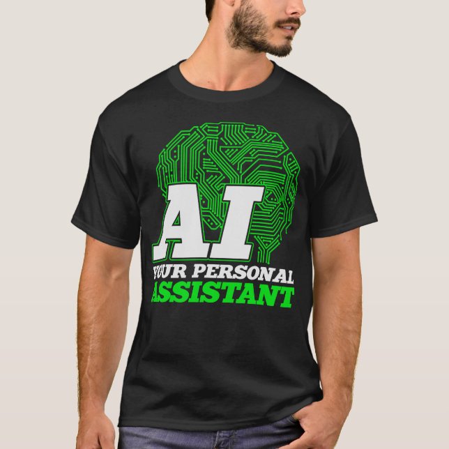 S2 Artificial Intelligence AI (45) T-Shirt (Front)