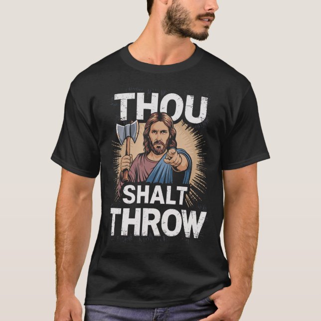 S2 Axe Throwing Axe Thrower Throwing Axes (115) T-Shirt (Front)