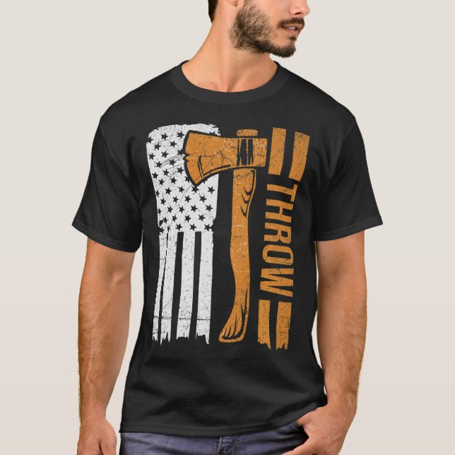 S2 Axe Throwing Axe Thrower Throwing Axes (96) T-Shirt (Front)