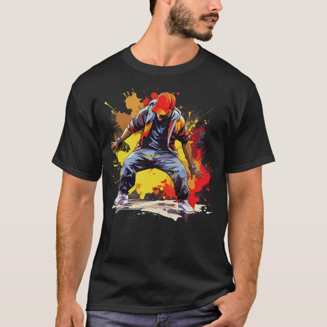 S2 Breakdancing Breakdance Breakdancer (51) T-Shirt (Front)
