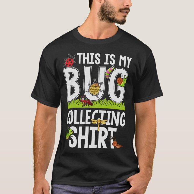 S2 Bug Collecting Insect Insects Bugs (30) T-Shirt (Front)