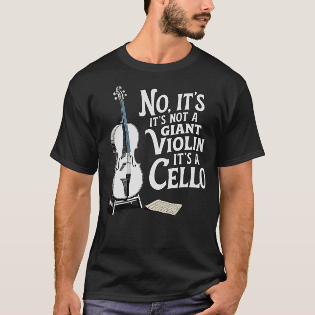 S2 Cello Cellist Cellin (207) T-Shirt (Front)