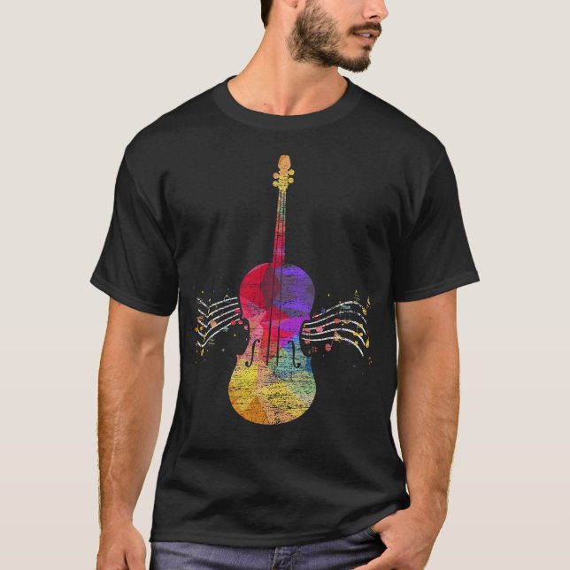 S2 Cello Cellist Cellin (20) T-Shirt (Front)