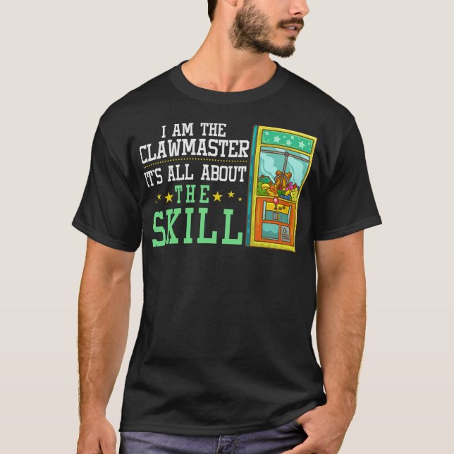 S2 Claw Machine Crane Arcade Plush Grabber (29) T-Shirt (Front)