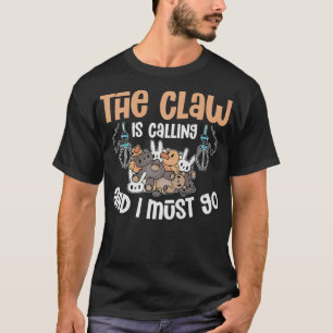 S2 Claw Machine Crane Arcade Plush Grabber (47) T-Shirt