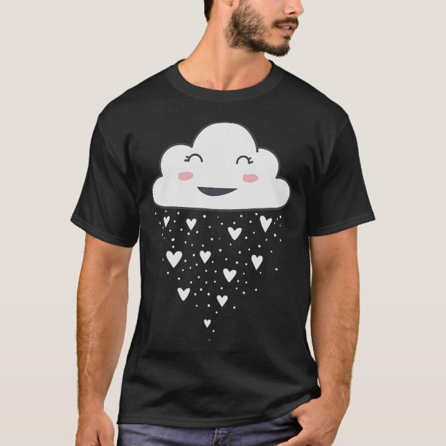 S2 Cloud Watching Cloud Watcher Watch Clouds (4) T-Shirt (Front)