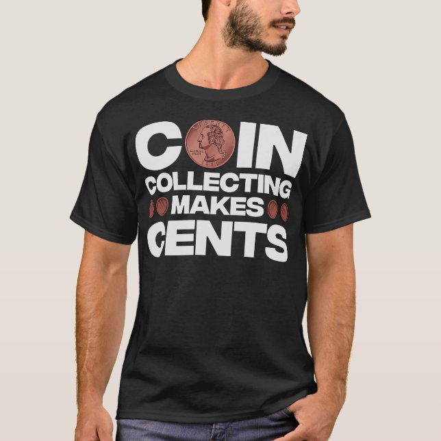 S2 Coin Collecting Coins (12) T-Shirt (Front)